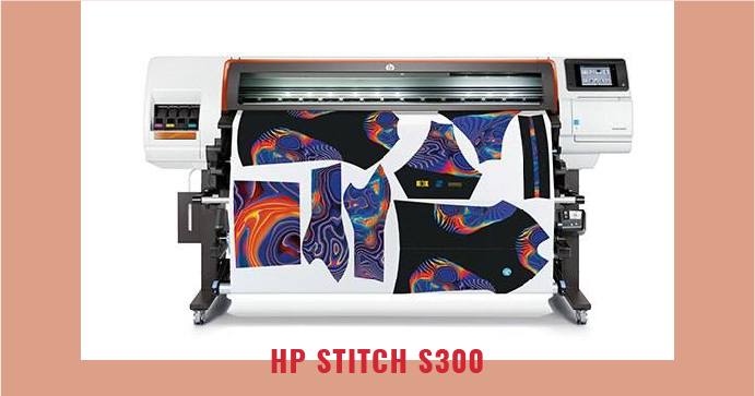 HP Stitch S300 by textile designer software