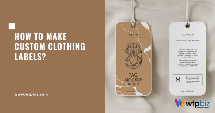 How to make custom clothing labels