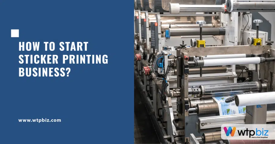 How to start sticker printing business